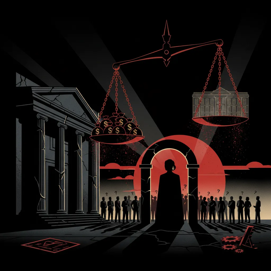 Illustration: 53 millions pour un hall d'accueil : le pavillon fantôme de Yaël Braun-Pivet