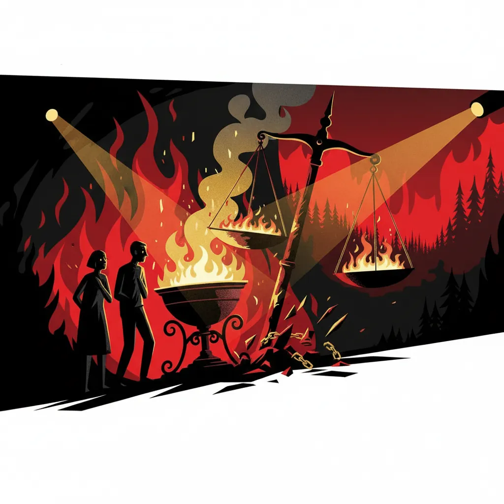 Illustration: Biscarrosse : six mois avec sursis pour un brasero en pleine alerte incendie
