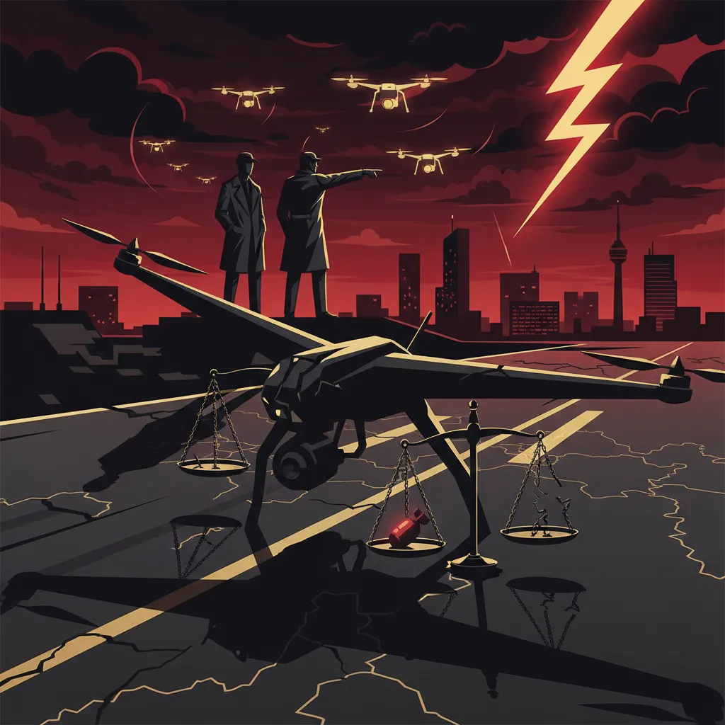 Illustration: Hanovre-Leipzig : la piste des drones fantômes empoisonne le ciel allemand