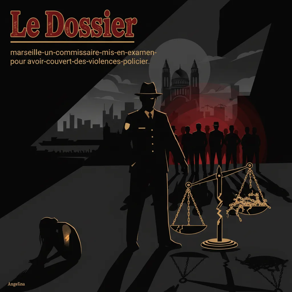 Illustration: Marseille : un commissaire mis en examen pour avoir couvert des violences policières