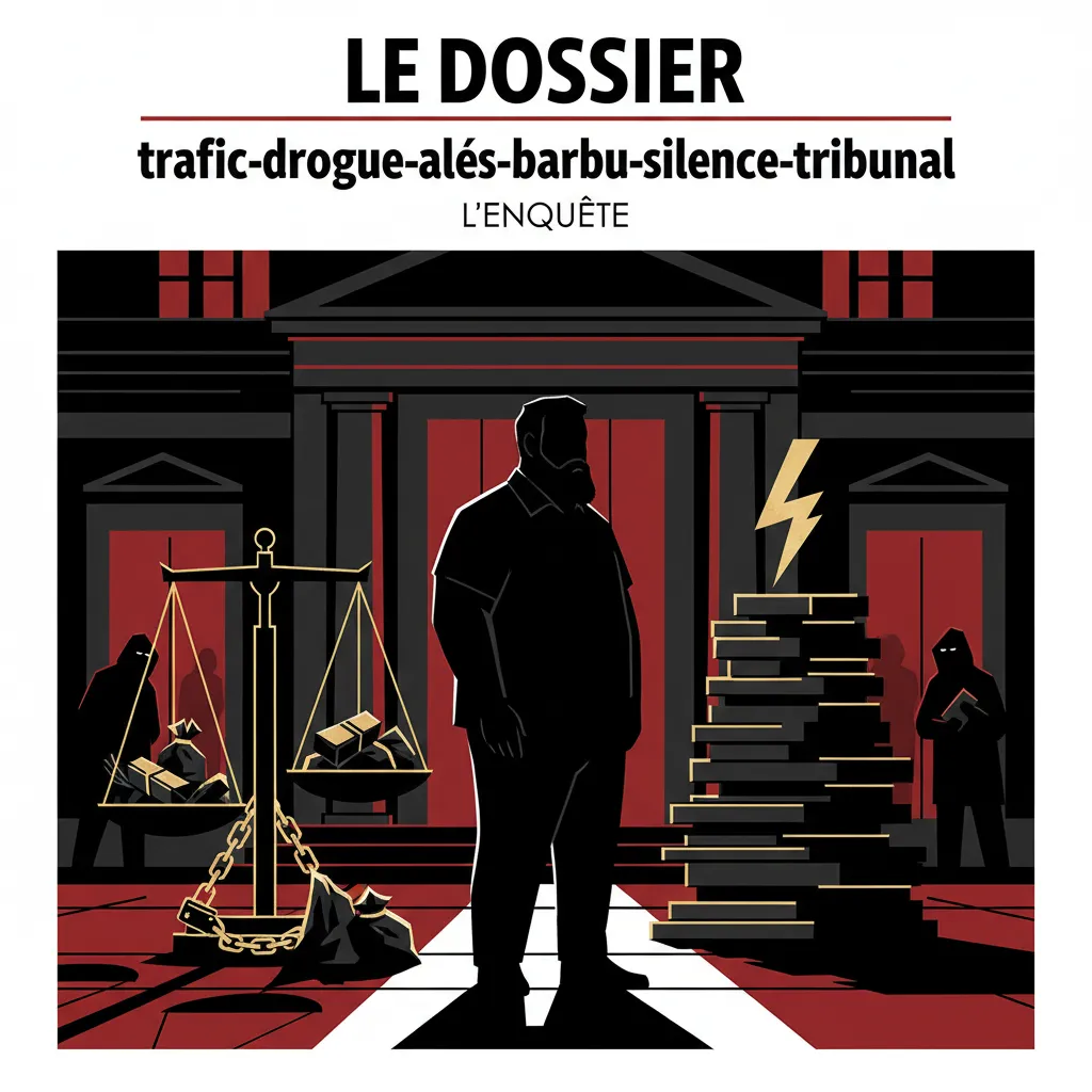 Illustration: Trafic de drogue à Alès : le 'barbu' garde le silence, 13 biens immobiliers et un projet d'attentat