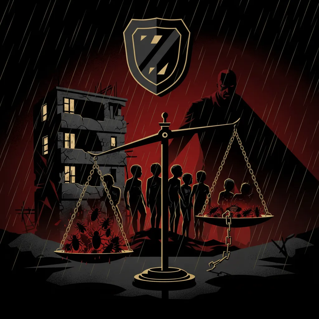 Illustration: Woippy : sept enfants couverts de puces découverts par le Raid dans un taudis
